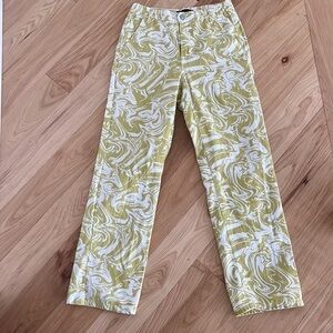 🎉 Women's Aeropostale Baggy Carpenter Printed Jeans Size XS 100% cotton